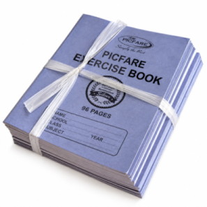 12 Exercise Books 96 Pages Blue(Dozen)